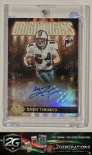 2024 Panini Illusions #BLS-ZTS Zach Thomas Bright Lights Signatures #/299