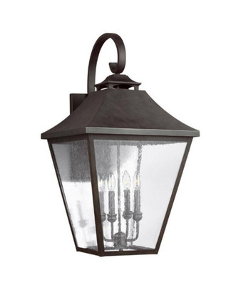 Generation Lighting Galena 4-Light Sable Bronze Outdoor Lantern (OL14404SBL)