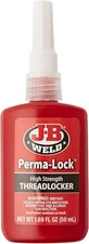 JB Weld 27150, Perma-Lock High Strength Red Threadlocker, 50ml Bottle