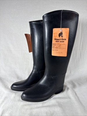 Bottes Genou Caoutchouc 39 Marron