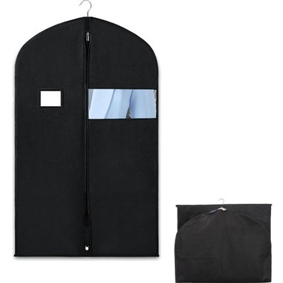 Kleidersack, Aufbewahrung, Mottensicher, Reißverschluss, transparent, , 100x60cm
