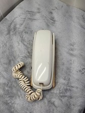 Conair Phone Slim Design Desk Wall Mount Phone Ivory Parts Only NO Ring Tone