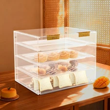 Acrylic Display Case, Bakery Pastry Display Case, Cookie Display Cabinet