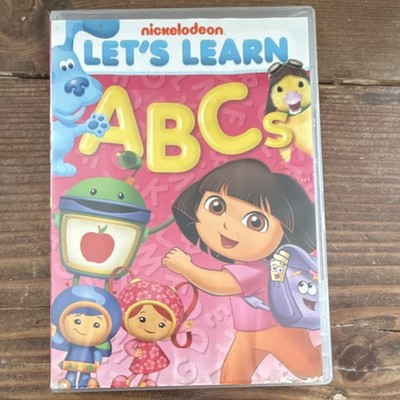 Nickelodeon Let's Learn ABCs DVD Educational Dora Blue's Clues