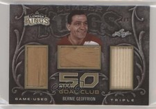 2016-17 Leaf Lumber Kings 50 Goal Club Gold 1/1 Bernie Geoffrion #GC-02 HOF g6s