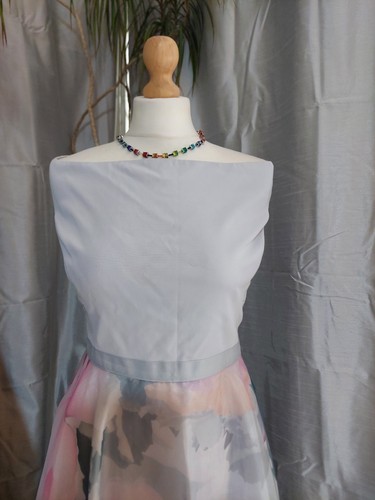 Gorgeous Coast Dress Size 18 Pink Grey Classic Elagant Wedding Ascot Cruise - Picture 2 of 6