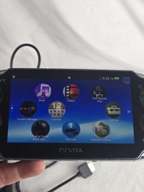 Sony PlayStation PS Vita PCH-1001 Handheld Console  Game, Memory Card, & Charger