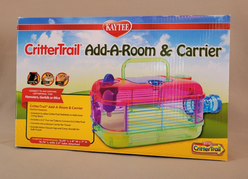 Kaytee CritterTrail Add-A-Room & Carrier Habitat Accessory Kit