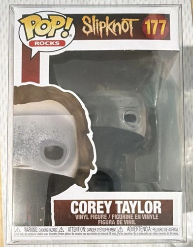 Funko Pop! Rocks Slipknot Corey Taylor Vinyl Figure Box #177