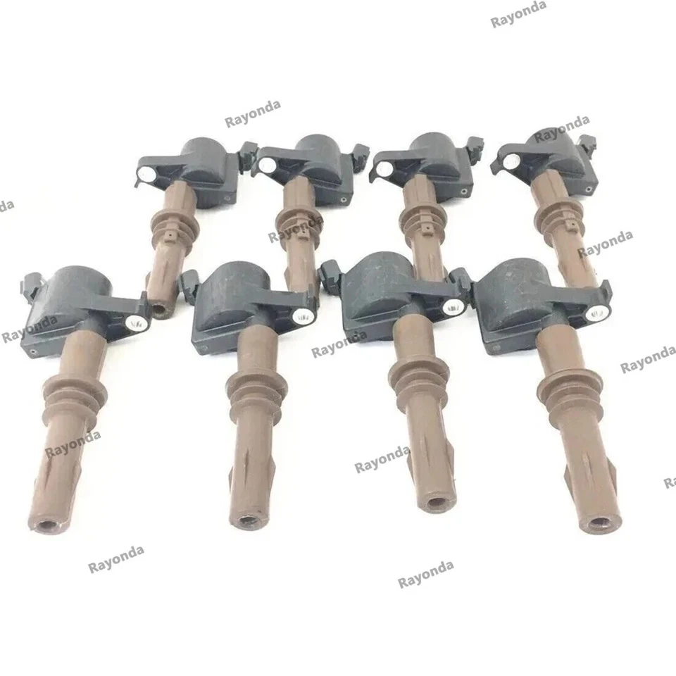 8x Ignition coil DG521 Spark Plug SP509 For Motorcra Ford F150 4.6L 5.4L - Image 3 of 4