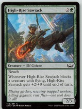 High-Rise Sawjack 150 Common Streets of New Capenna Magic: The Gathering LP
