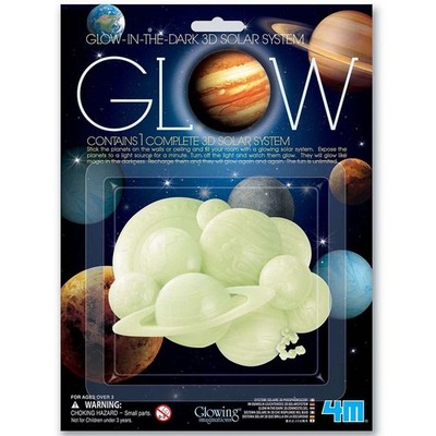 4M Glow-In-The-Dark 3D Solar System