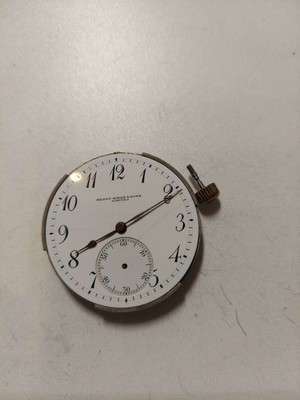 Henry Birks And Soon For Birks-downing 19 Jewels Swiss Mens Pocket Watch...