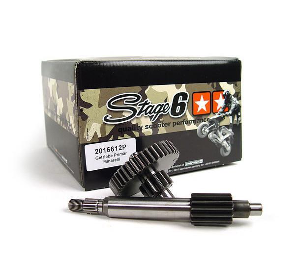 Transmission primaire Stage 6 14/42 MBK Booster pignon engrenage scooter Minarelli vertical