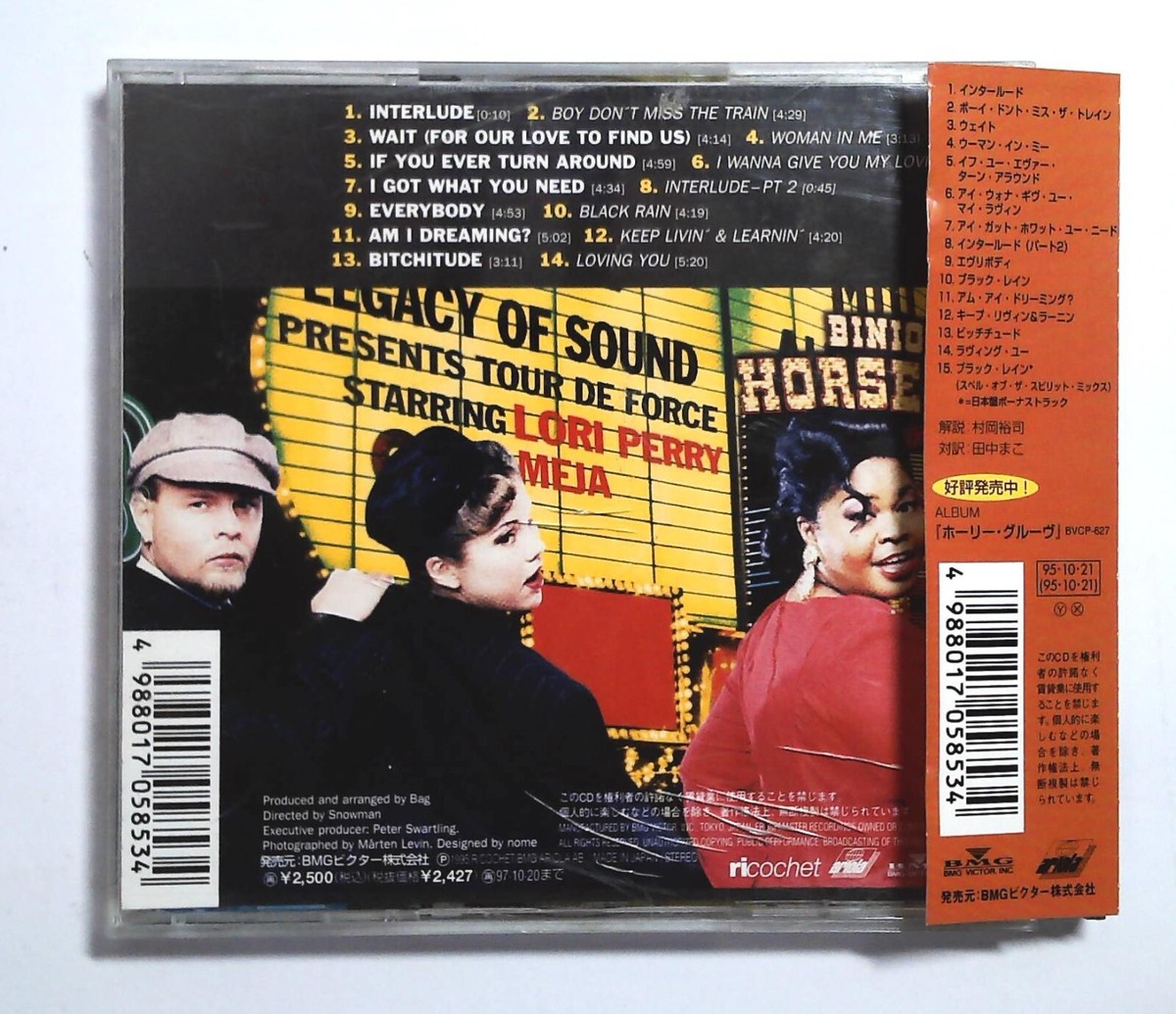 Legacy Of Sound – Tour De Force BVCP-883 JAPAN CD OBI | eBay