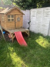 Mercia Snug Playhouse with Tower & Slide