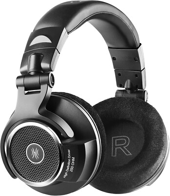 OneOdio Monitor 80 Headset Kopfhörer schwarz Hi-Res Audio Musik DJ 250 Ohm Samt
