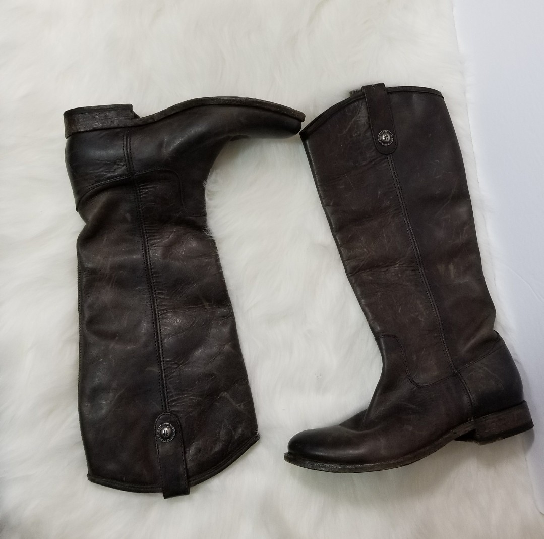Frye botas De Cuero Marrón Envejecido Mitad de Pantorrilla para Mujer Talla 6.5 Frye botas De Cuero Marrón Envejecido Mitad de Pantorrilla para para para Mujer Talla 6.5 ¡No dudes! ¡Compra ahora!