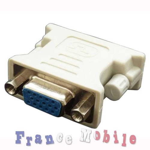 Adaptateur Converter Dvi-D Male Vga Femelle M/F Dual Link Neuve - Photo 2/2