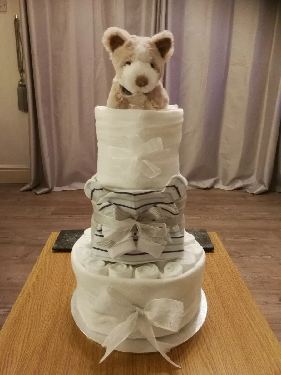 Neutral nappy cake sales
