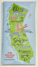 Traveler's Company Factory Notebook THE GOLDEN COAST CALIFORNIA REFILL MIP NEW