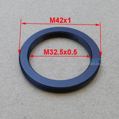M32.5x0.5mm to M42x1mm Aapter for Roedenstock Schneider Enlarger Lens Shutter