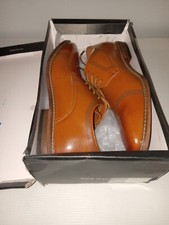 NINE WEST Mens Dress Shoes cognac KALANI Formal Lace Up Size 13, SHELF00t