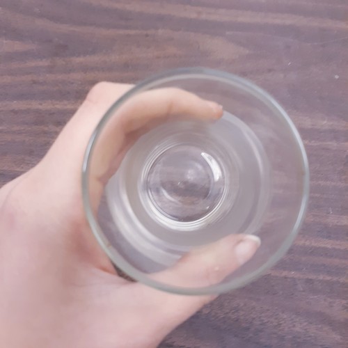 Vintage Salad Dressing Bottle Water/Oil Glass with lid clear free shipping - Picture 6 of 9