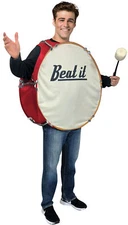 Bass Drum Adult Costume - Rasta Imposta