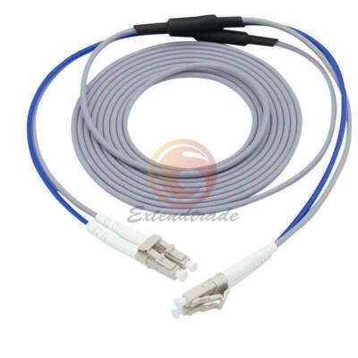 Armored Cable Fiber Patch Cord LC - LC UPC Pigtail Multi-Mode Cables Duplex 200M