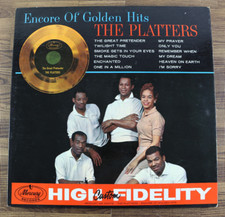 The Platters Encore of Golden Hits 12" Vinyl Mercury MG-20472