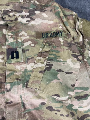 Ejército de Estados Unidos OCP, Camisa/Abrigo de Combate Multicam Grande Largo NSN 8415-01-599-0603 - Imagen 2 de 13
