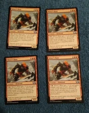 MTG 2015 CORE M15 MINER'S BANE COMMON X4