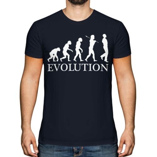 Irlandés Baile Evolution Of Man Hombre Camiseta Regalo Top Ropa