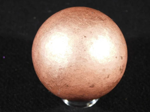 BIG! Super Heavy Solid COPPER SPHERE From Michigan 568gr