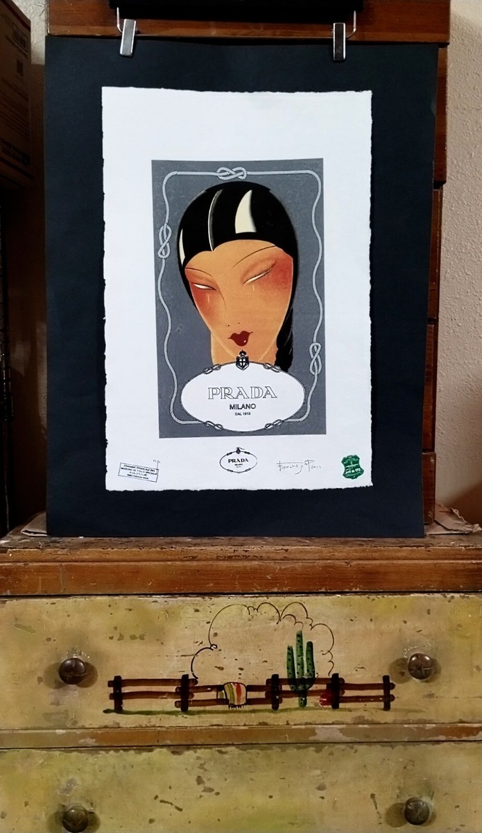 PRADA, Milano, Artist Proof (AP.), 22'in. x 15'in. Hand