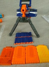 NERF N-Strike Elite Hail Fire nerf gun, 4 mags, 24 darts, Working great