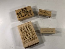 Stampin' Up Stamping Wood Blocks Scrapbooking