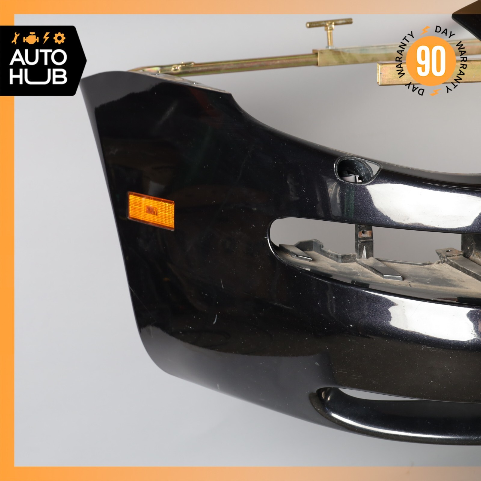 02-04 Maserati Spyder 4200 M138 GT Front Bumper Cover Assembly Nero Black OEM