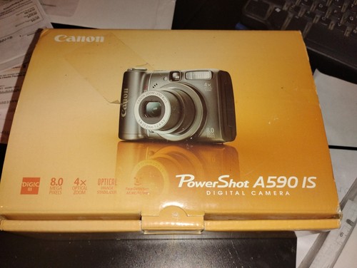 Canon PowerShot A590 IS 8.0MP Digital Camera - Gray - Picture 5 of 9