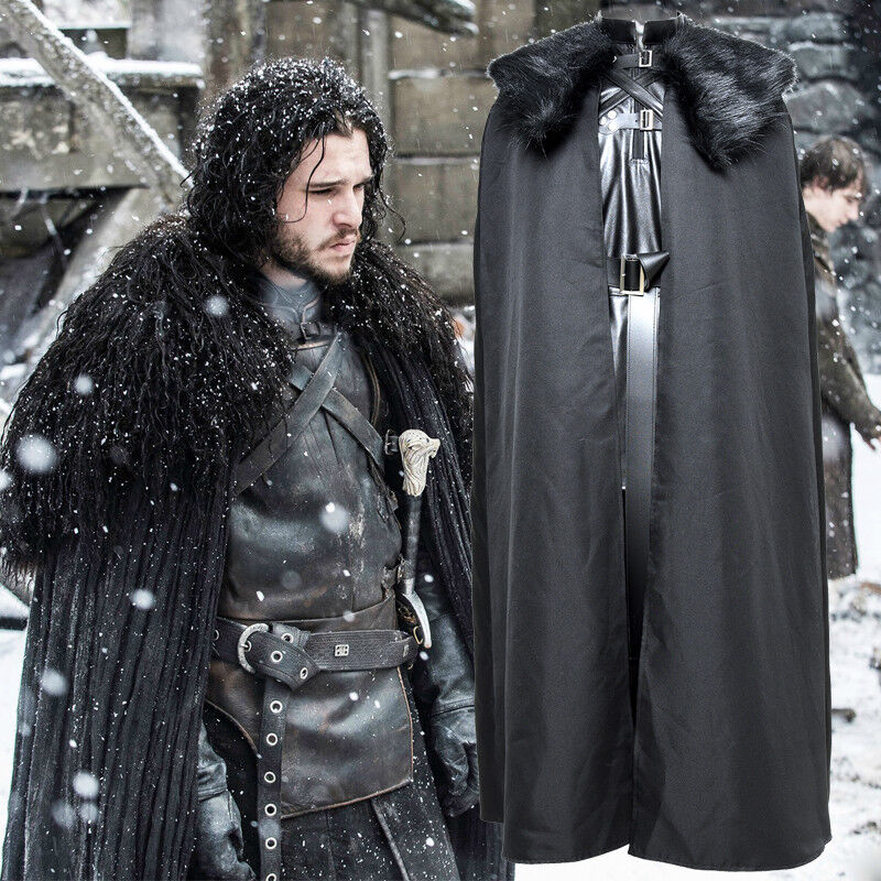 For Game of Thrones Jon Snow Cosplay Costumes Halloween For Game of Thrones Jon Snow Cosplay Costumes Halloween