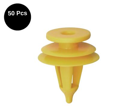 50 Pcs Trim Panel Retainers Fasteners Clips Compatible with Chrysler 6502907