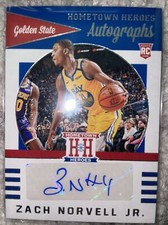 2019-20 Panini Chronicles Hometown Heroes 81/99 Zach Norvell Jr Rookie Auto RC