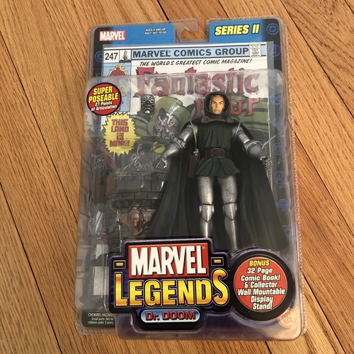 Marvel Legends Series 2 II 2002 variante Dr. Doom Doombot con cómic ¡SELLADO!¡!