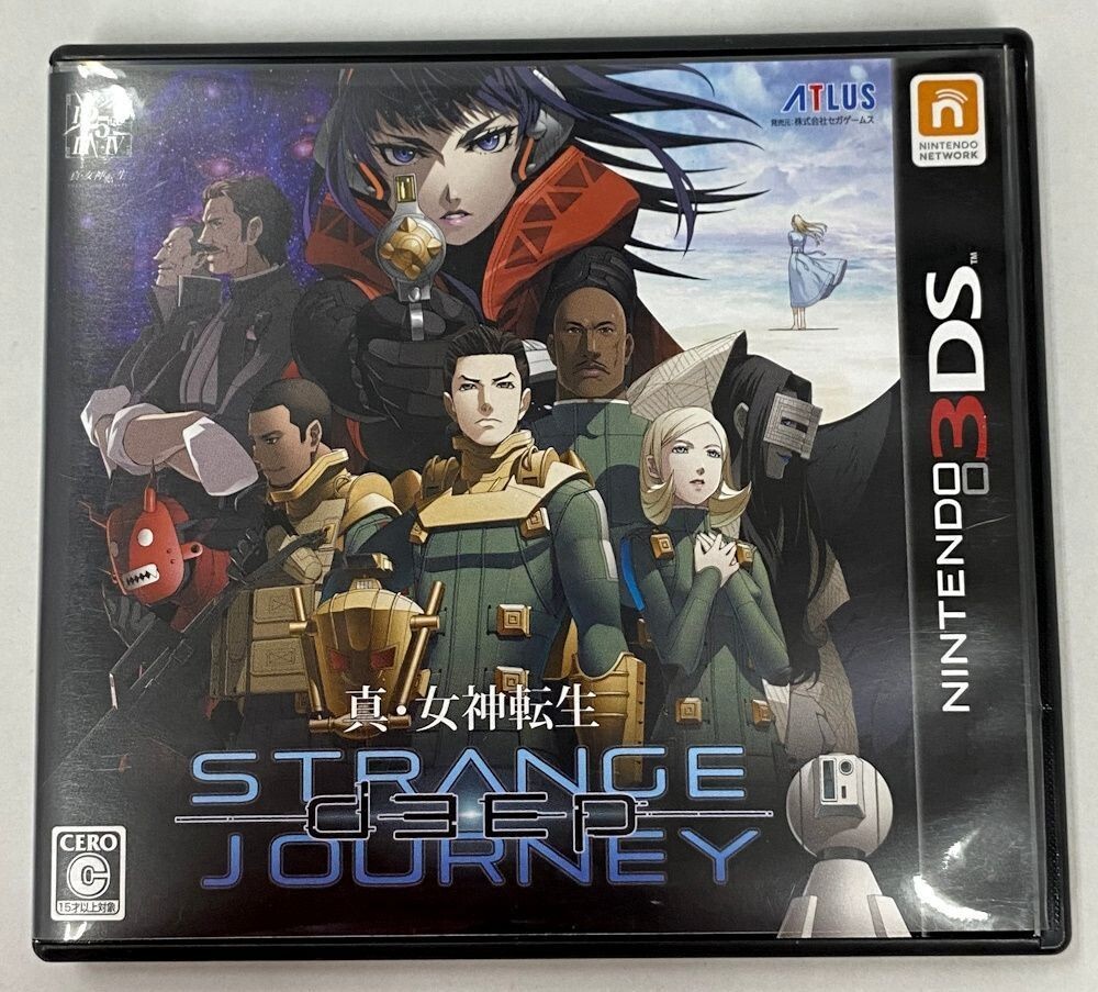 Shin Megami Tensei Deep Strange Journey Nintendo 3DS Japanese ver Tested