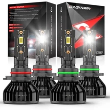For Toyota RAV4 2006 2007 2008 2009-2012 LED Headlight Bulbs High + Low Beam Kit