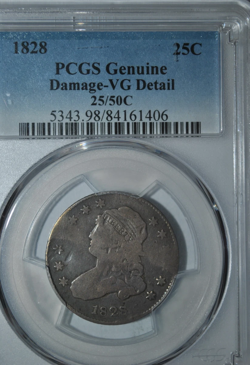 PCGS 1828 Year Capped Bust US Quarters (1815-1838) for sale | eBay