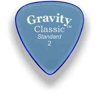 Gravity Picks Classic Standard 2mm Blue Acrylic  GCLS2P 