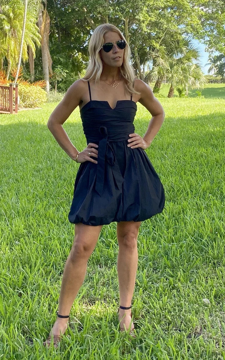 ZARA NWT SHORT BLACK DRESS SIZE MEDIUM