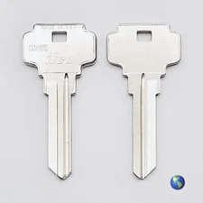 DXG5 Key Blanks for Various Products by Dexter and Master Lock (2 Keys)
